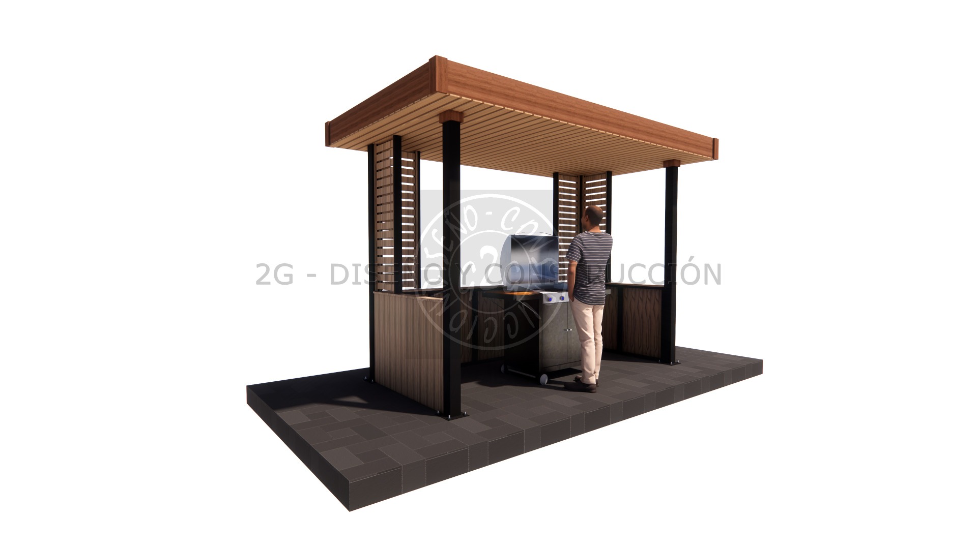 Quincho Modular - QM 01 :: 2G-Diseño y Construcción